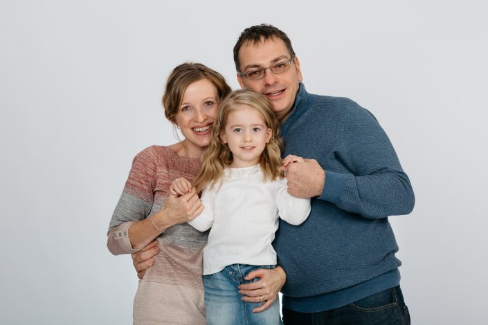 studio session for family