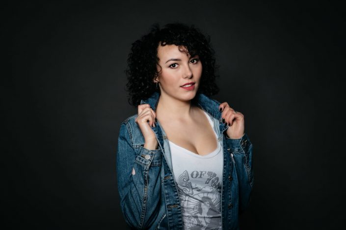 portrait in studio in peterborough