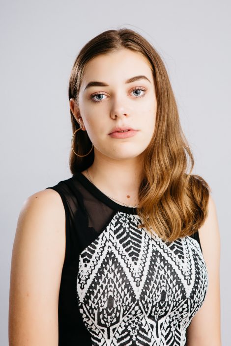 female simply portrait