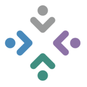 Geometric shapes forming a symmetrical abstract pattern